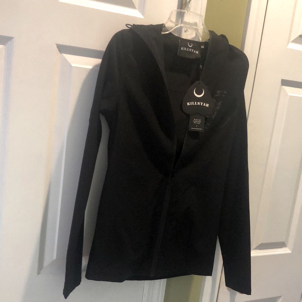 Killstar DOWN N OUT SPORTS HOODIE XS  jacket nwt